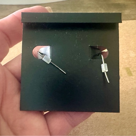 RARE Coach X Michelle Trachtenberg Green & Blue Gemstone Bumblebee Earrings - Picture 7 of 9